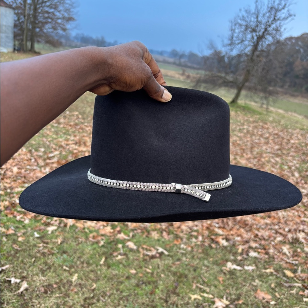 VTG Resistol George Strait Design Self-Conforming 4x Cowboy Hat